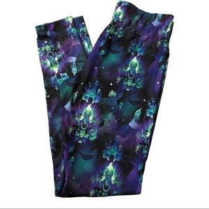 Walt Disney World Villians Girls Size Medium Purple Leggings